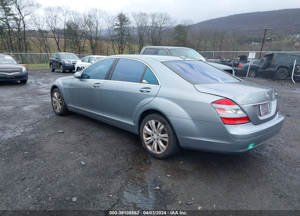 2009 MERCEDES-BENZ S 550 4MATIC VIN: WDDNG86X39A251855