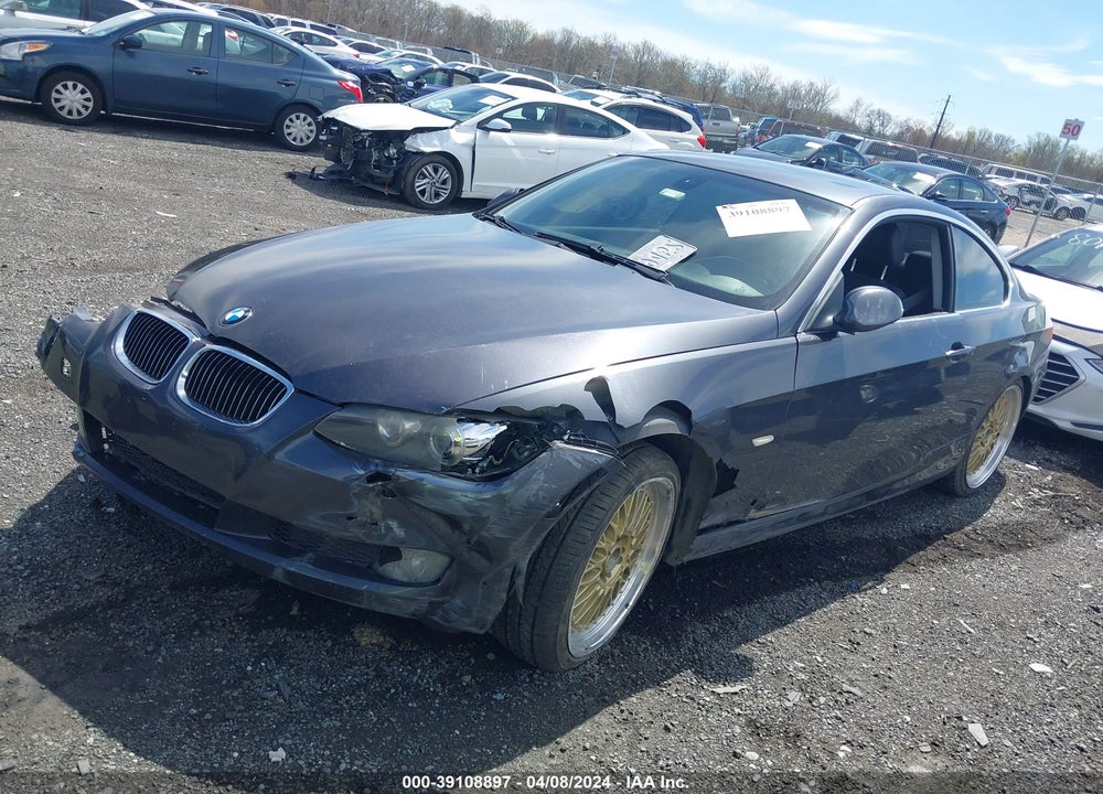 2008 BMW 328I VIN: WBAWV13508P120020