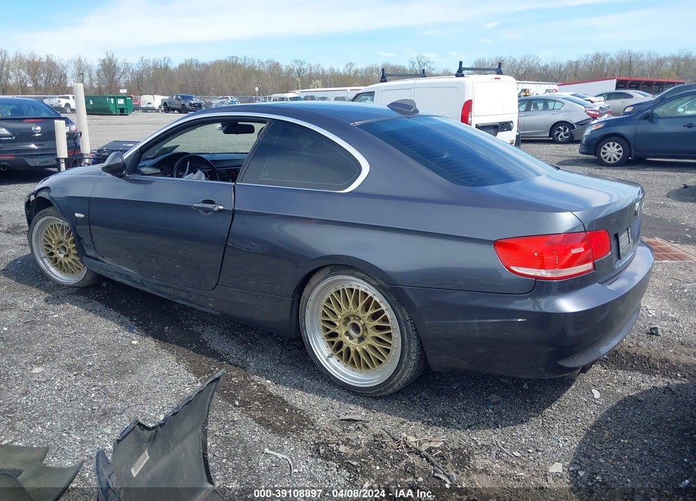 2008 BMW 328I VIN: WBAWV13508P120020
