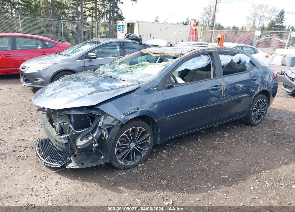 2015 TOYOTA COROLLA VIN: 5YFBURHE5FP351714