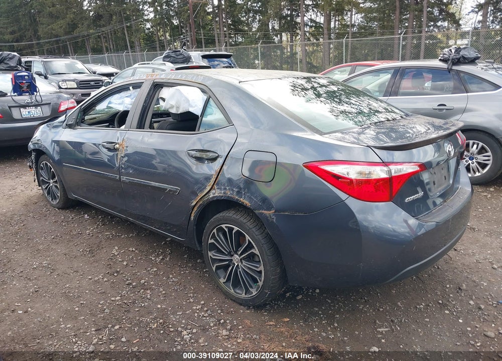 2015 TOYOTA COROLLA VIN: 5YFBURHE5FP351714