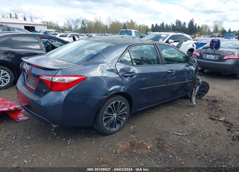 2015 TOYOTA COROLLA VIN: 5YFBURHE5FP351714