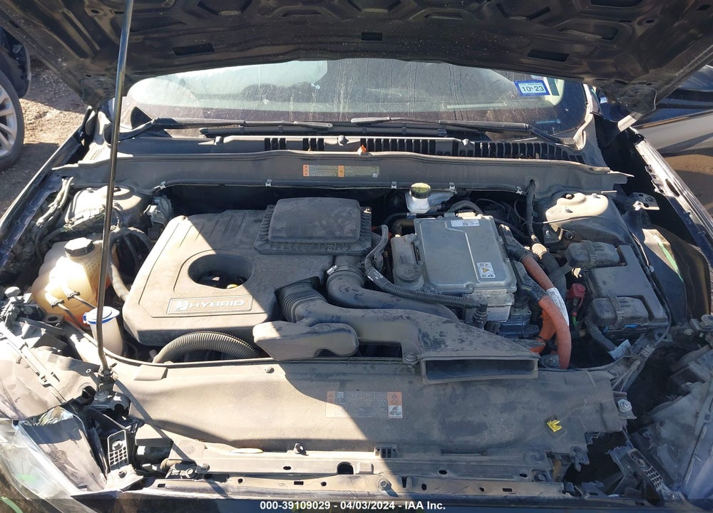 2019 FORD FUSION HYBRID SE VIN: 3FA6P0LU9KR109022