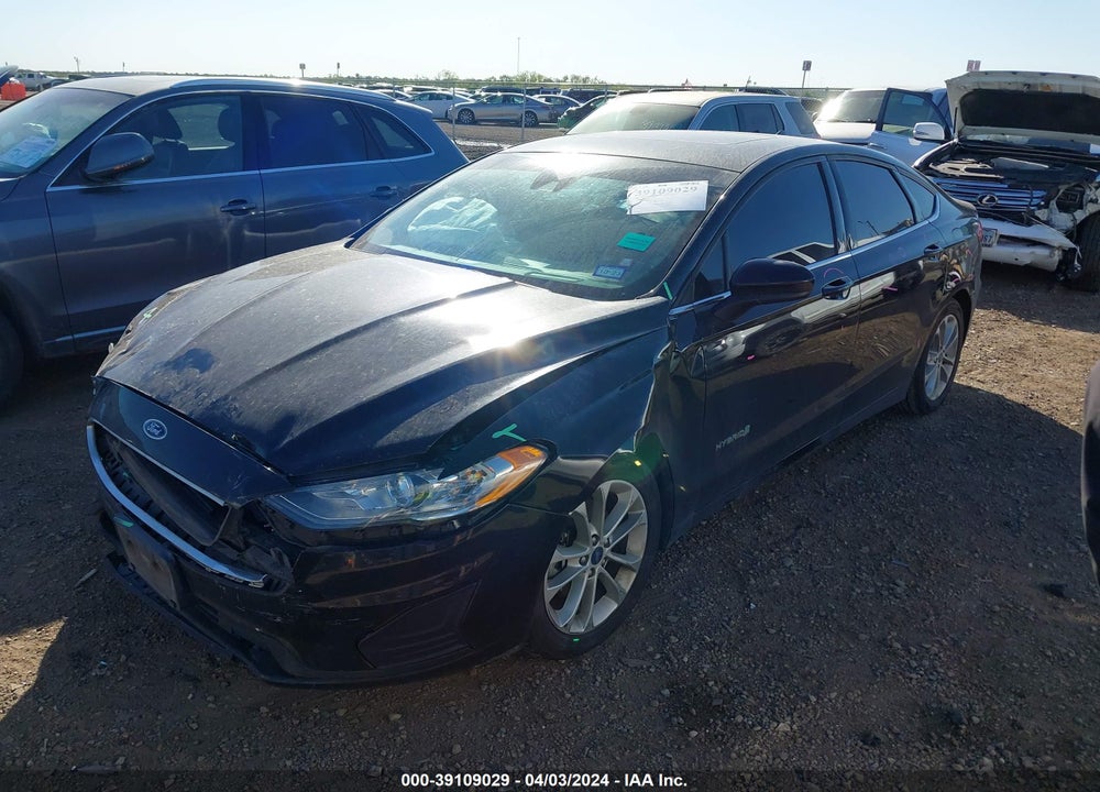 2019 FORD FUSION HYBRID SE VIN: 3FA6P0LU9KR109022