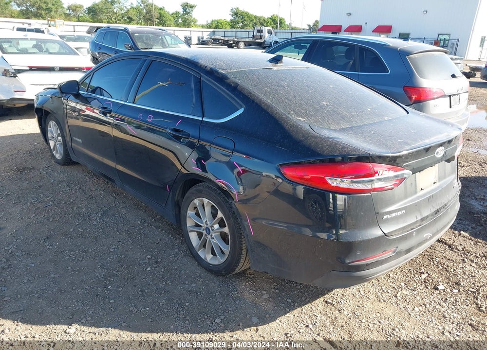 2019 FORD FUSION HYBRID SE VIN: 3FA6P0LU9KR109022
