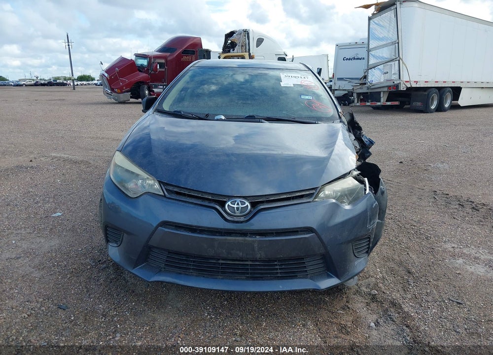 2015 TOYOTA COROLLA LE VIN: 5YFBURHE1FP245972