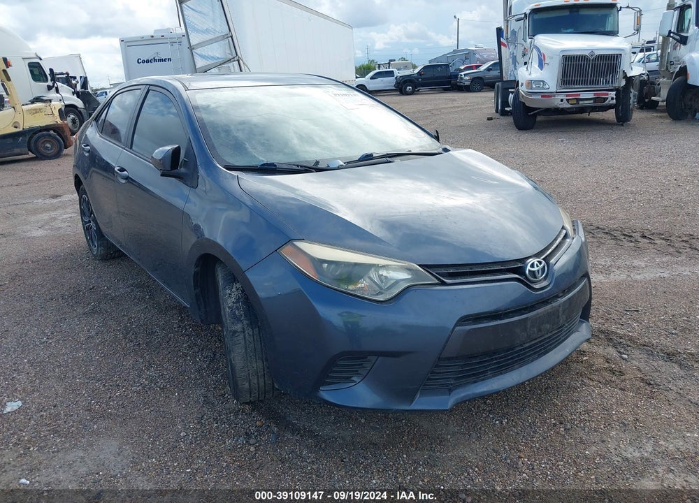 2015 TOYOTA COROLLA LE VIN: 5YFBURHE1FP245972