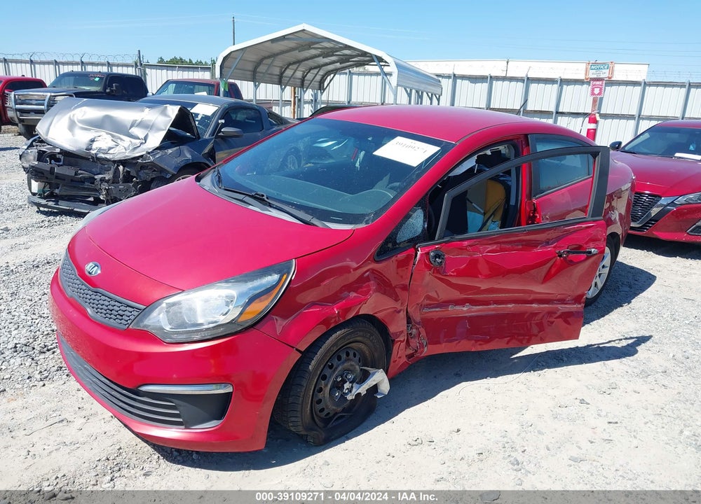 2017 KIA RIO LX VIN: KNADM4A30H6006313