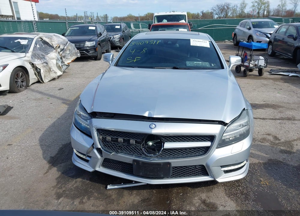 2012 MERCEDES-BENZ CLS 550 4MATIC VIN: WDDLJ9BB8CA027545