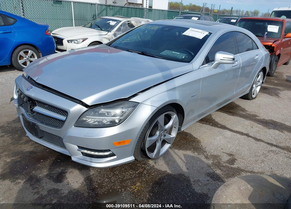 2012 MERCEDES-BENZ CLS 550 4MATIC VIN: WDDLJ9BB8CA027545