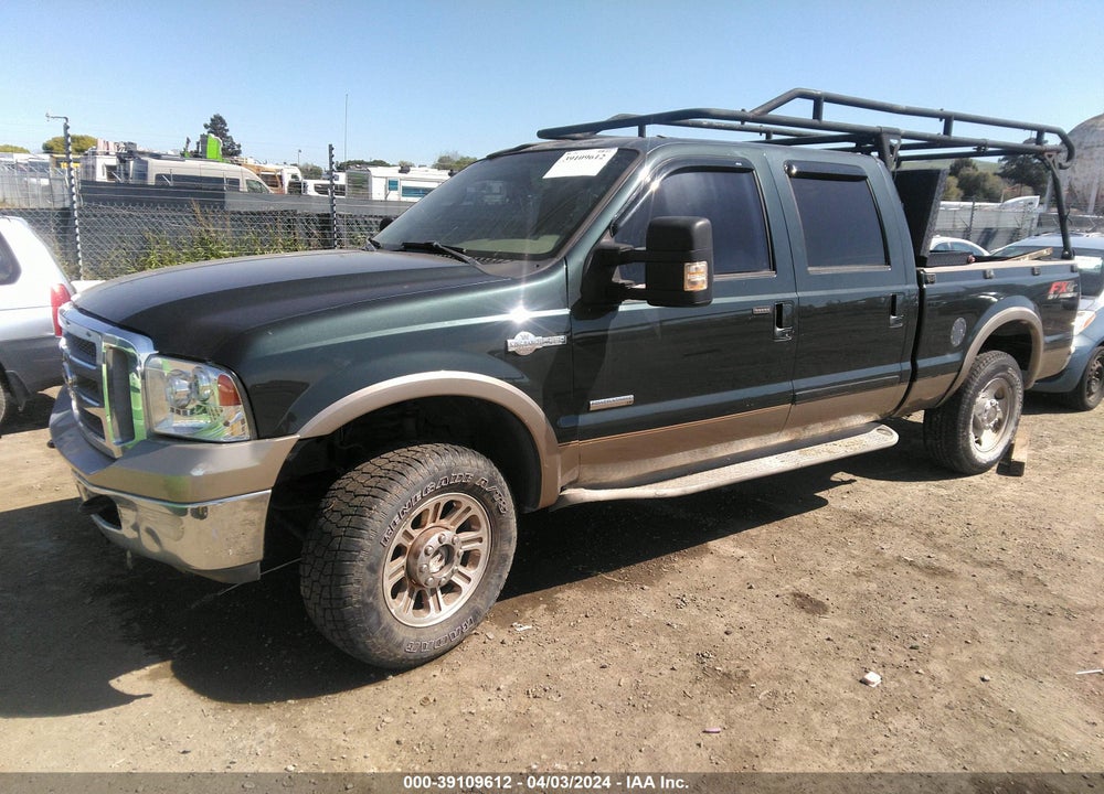 2005 FORD F-250 LARIAT/XL/XLT VIN: 1FTSW21P95EC23842