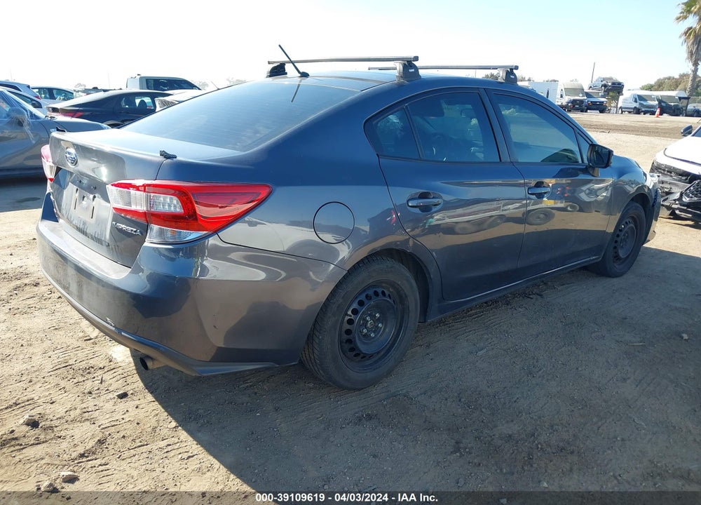 2020 SUBARU IMPREZA SEDAN VIN: 4S3GKAB69L3607114