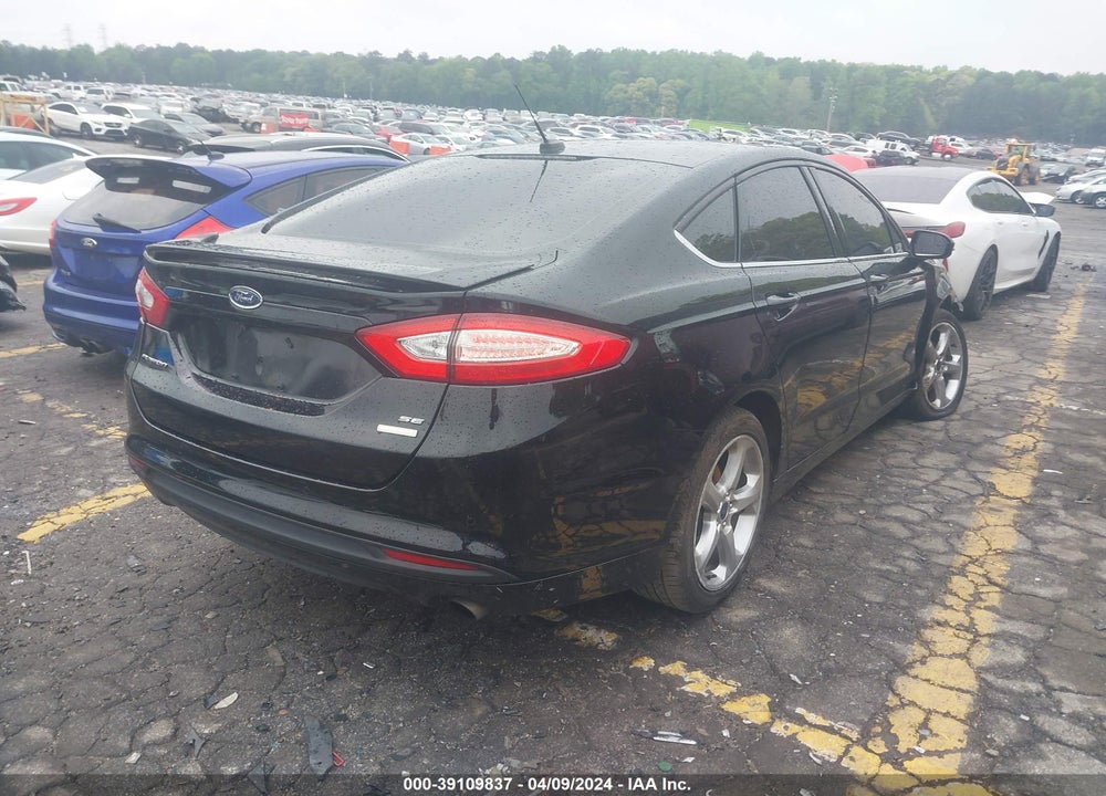 2016 FORD FUSION SE VIN: 3FA6P0HD8GR327095
