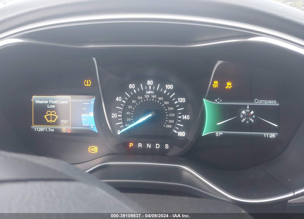 2016 FORD FUSION SE VIN: 3FA6P0HD8GR327095