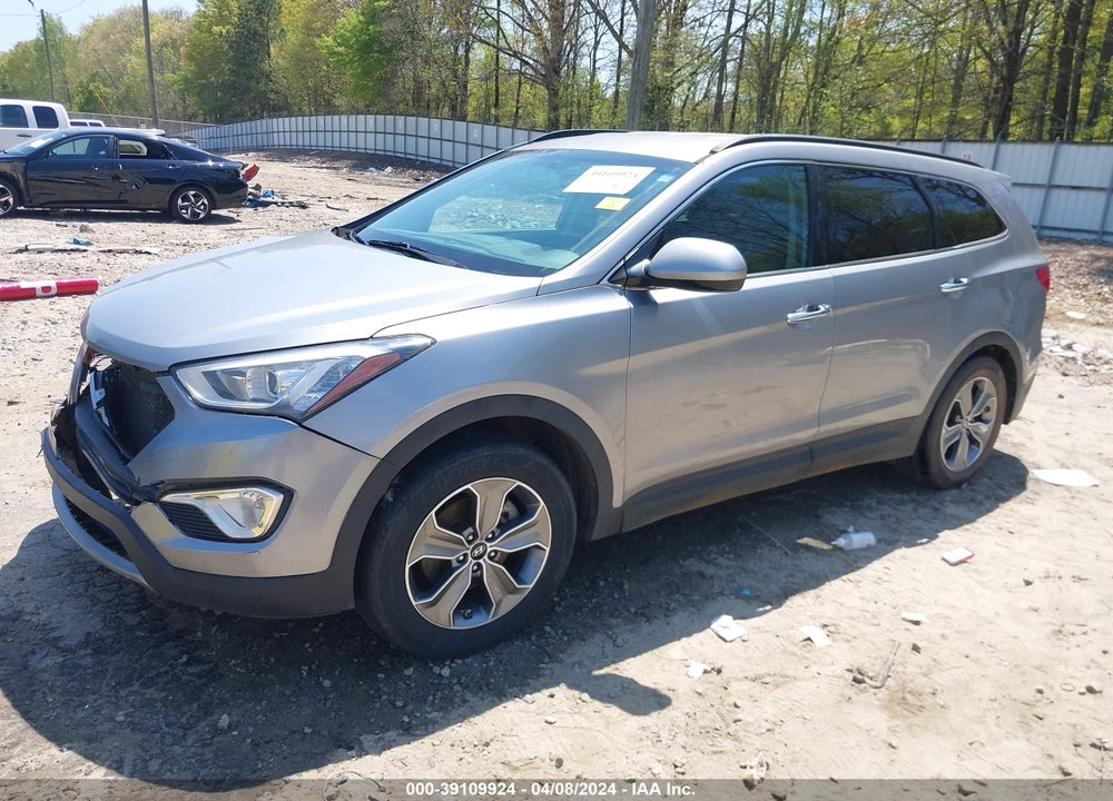 2015 HYUNDAI SANTA FE GLS VIN: KM8SM4HF8FU089410