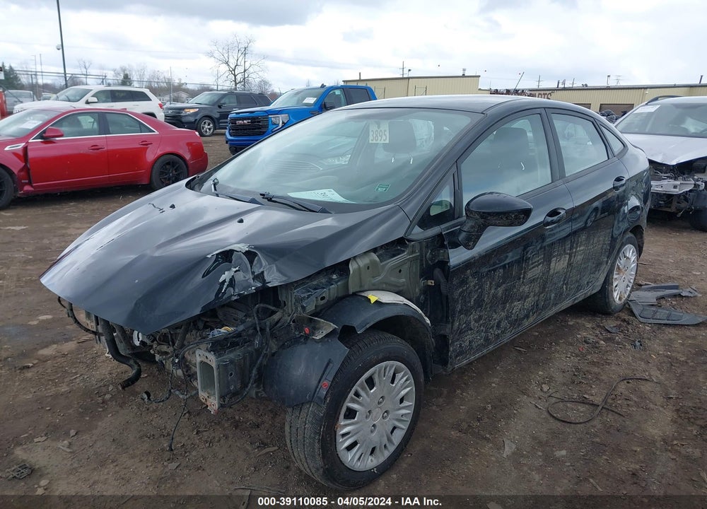 2019 FORD FIESTA S VIN: 3FADP4AJ7KM153590