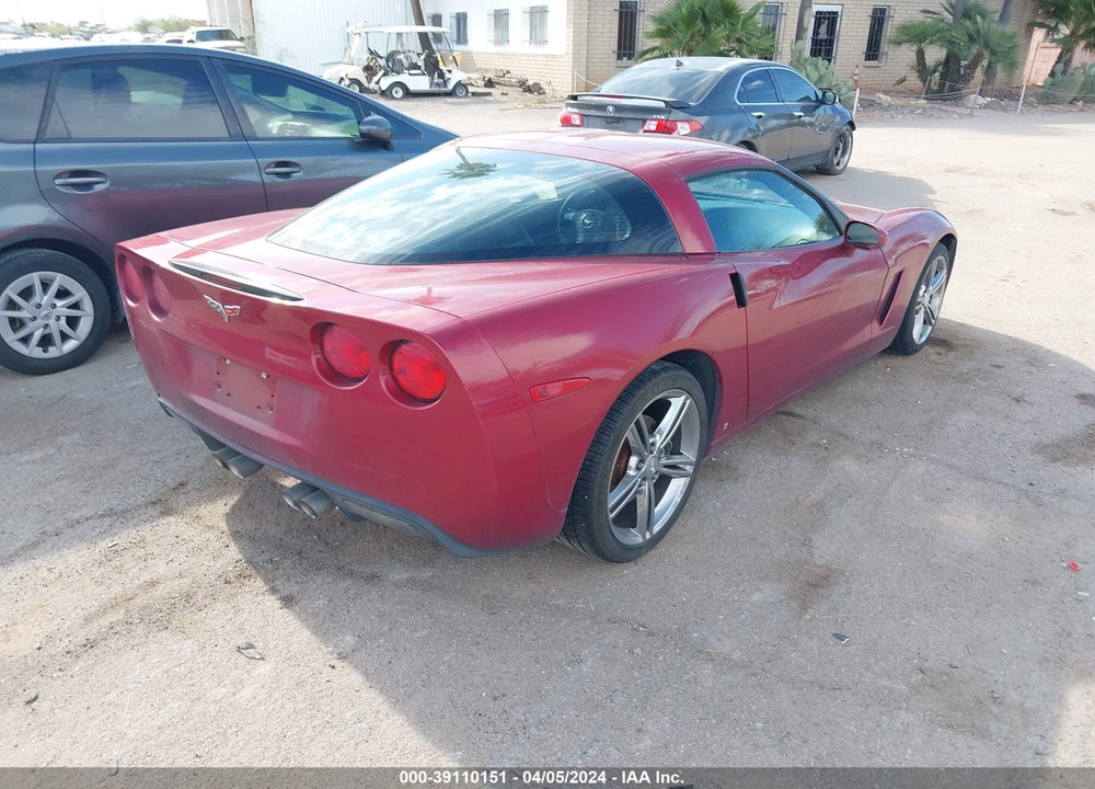 2009 CHEVROLET CORVETTE VIN: 1G1YY25W095107787