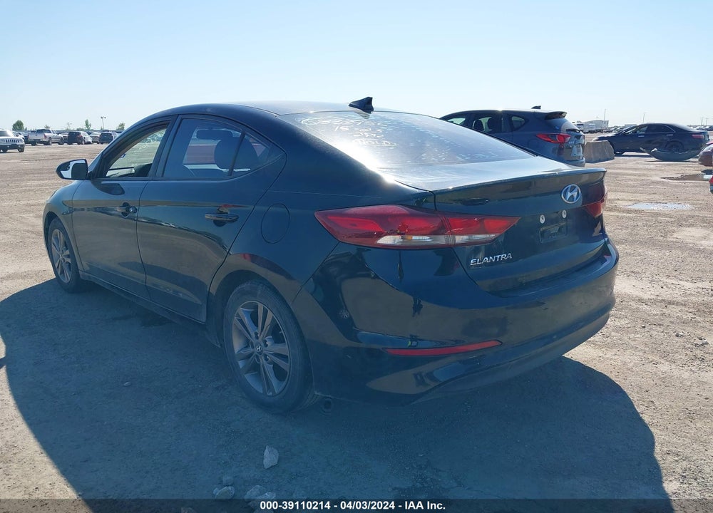 2017 HYUNDAI ELANTRA SE VIN: KMHD84LF7HU173337