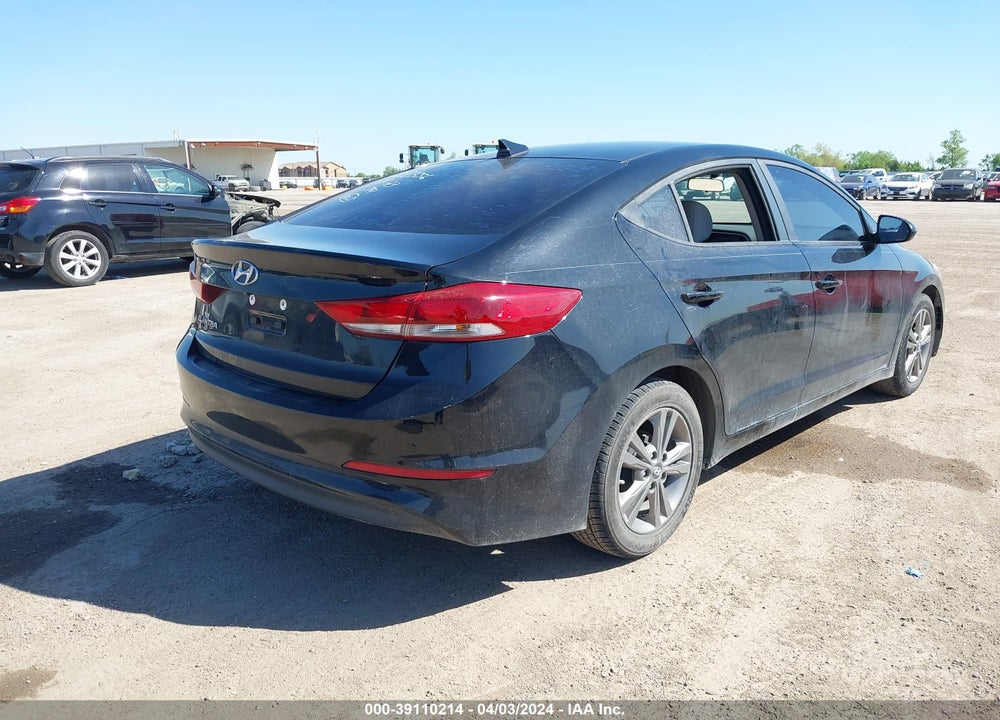 2017 HYUNDAI ELANTRA SE VIN: KMHD84LF7HU173337