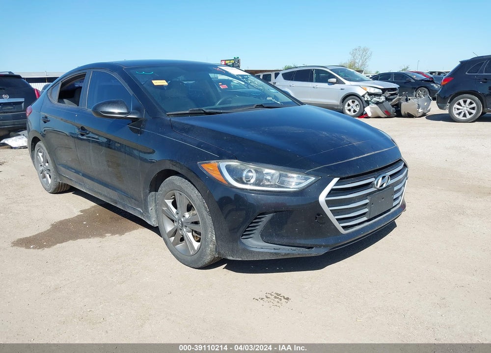2017 HYUNDAI ELANTRA SE VIN: KMHD84LF7HU173337