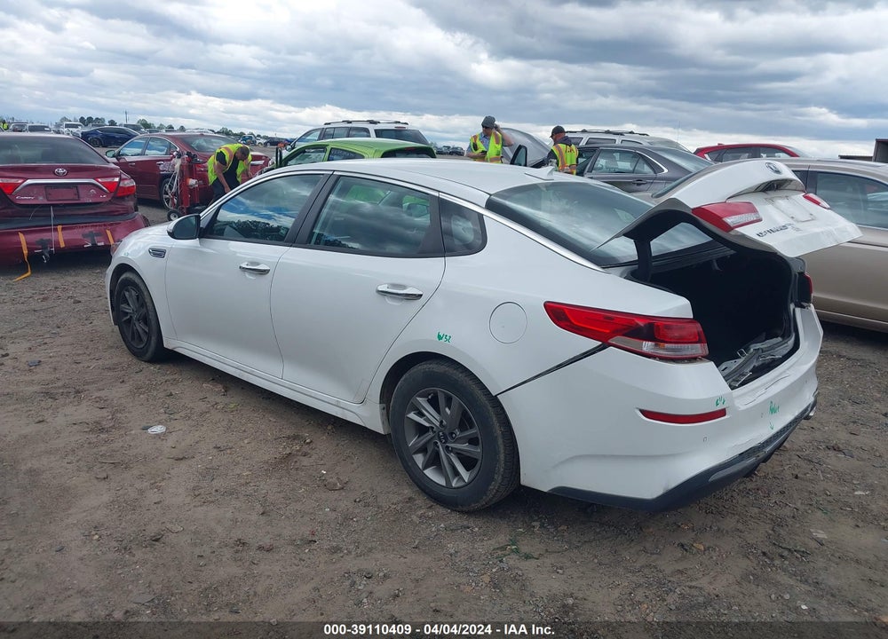 2019 KIA OPTIMA LX VIN: 5XXGT4L34KG287363