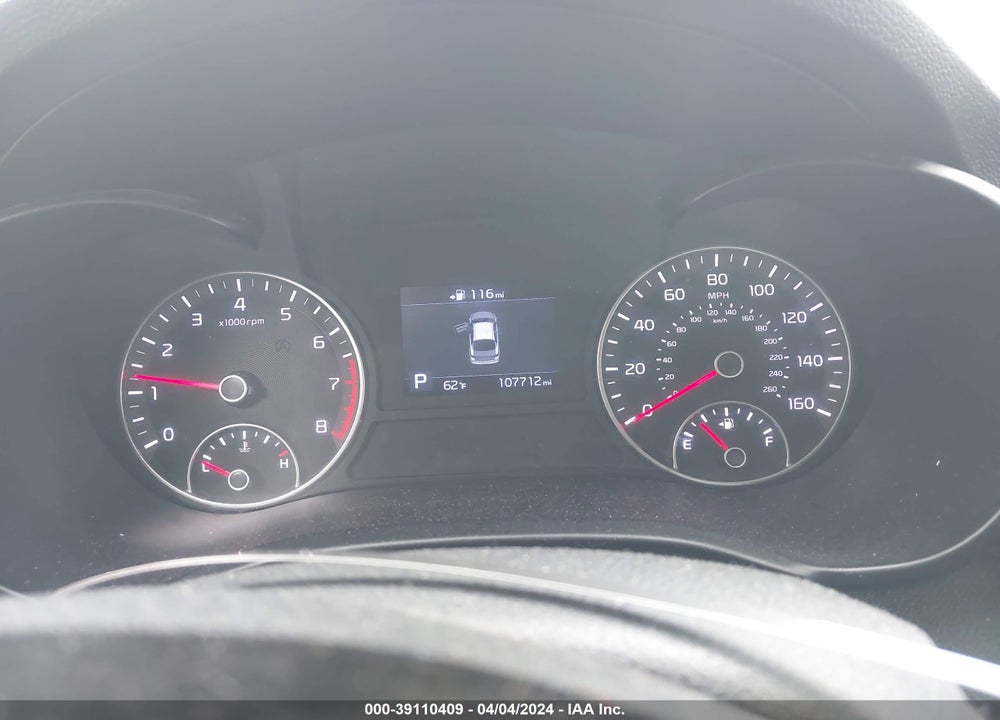 2019 KIA OPTIMA LX VIN: 5XXGT4L34KG287363