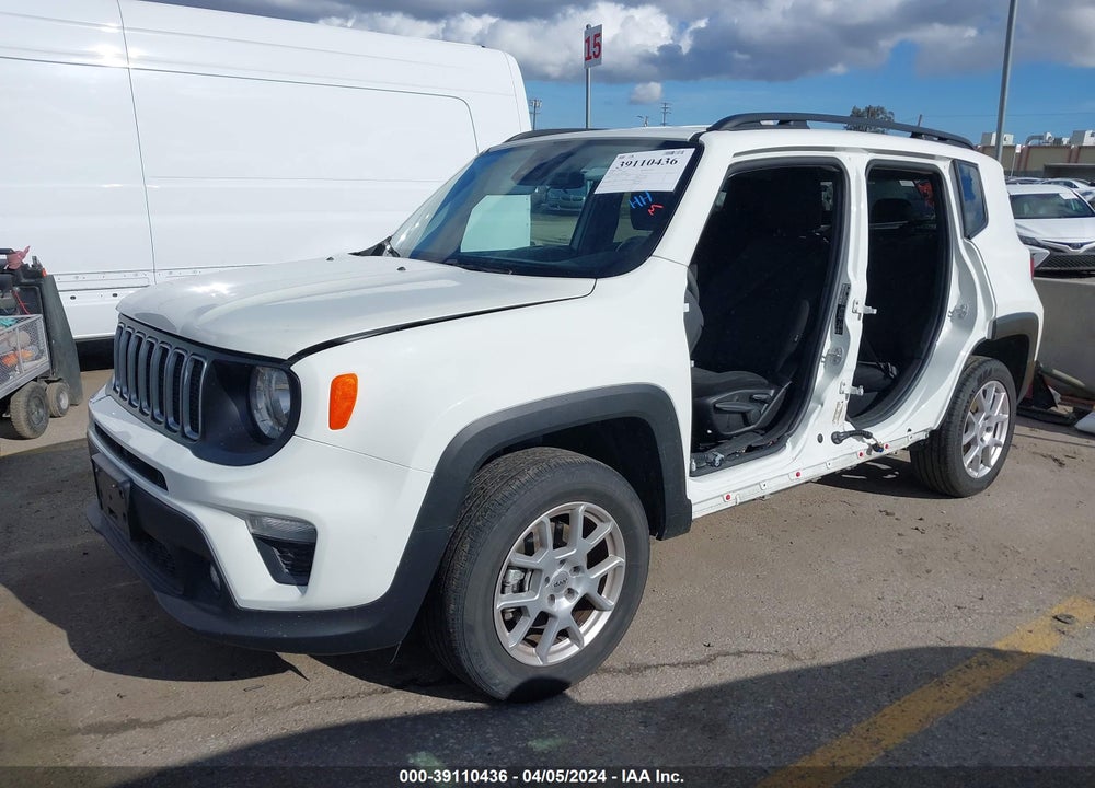 2022 JEEP RENEGADE LATITUDE 4X4 VIN: ZACNJDB14NPN68492