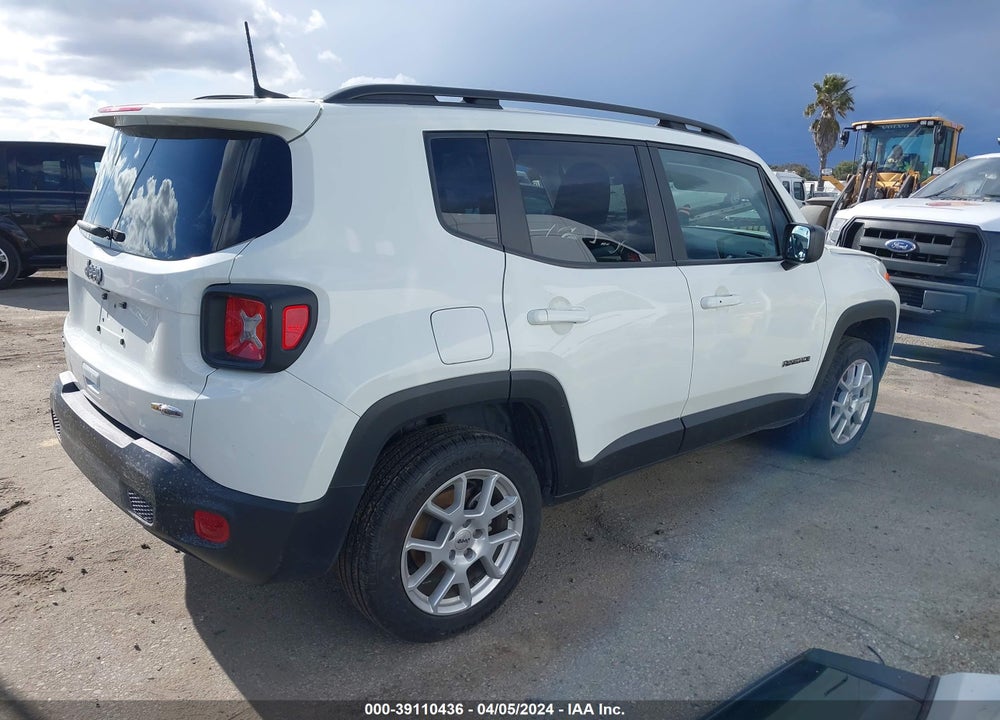 2022 JEEP RENEGADE LATITUDE 4X4 VIN: ZACNJDB14NPN68492