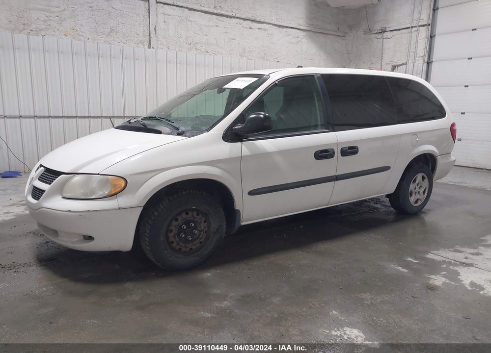 2003 DODGE GRAND CARAVAN SE VIN: 1D4GP24R83B340801