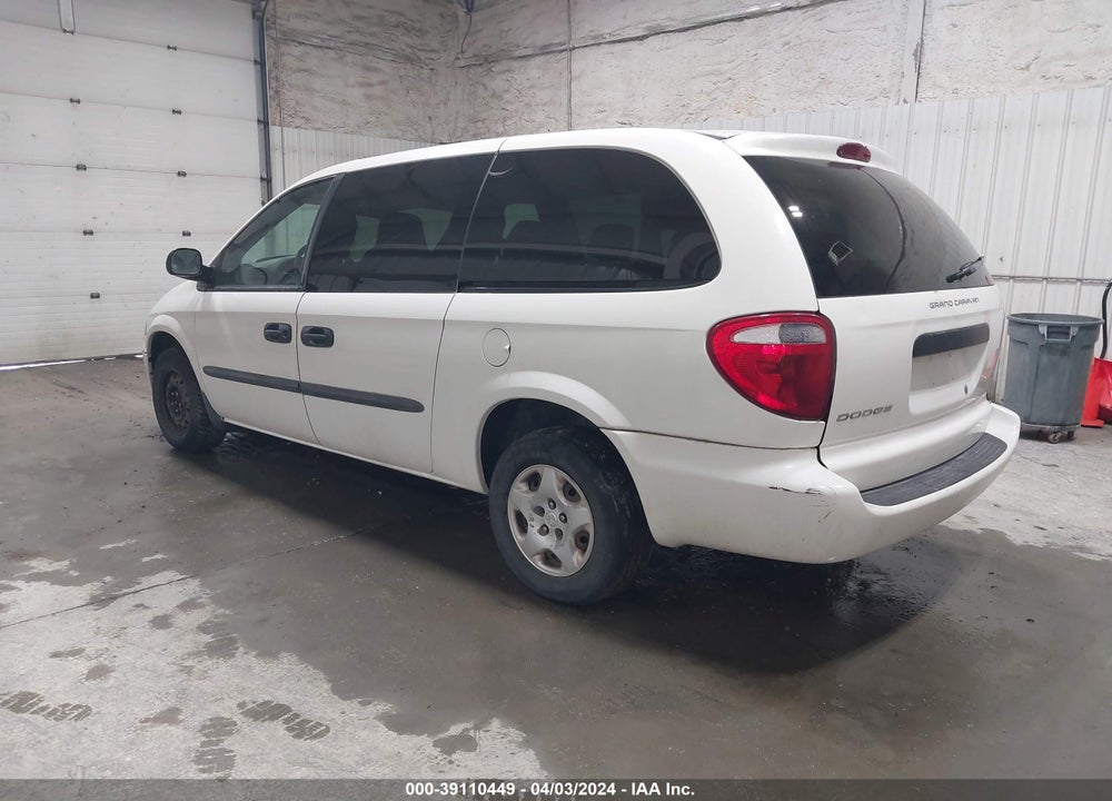 2003 DODGE GRAND CARAVAN SE VIN: 1D4GP24R83B340801