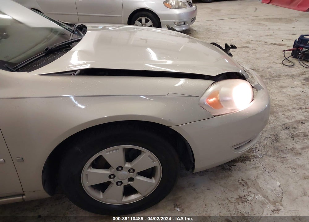 2008 CHEVROLET IMPALA LT VIN: 2G1WT58N381302051