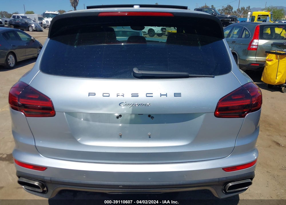 2016 PORSCHE CAYENNE VIN: WP1AA2A26GKA13183