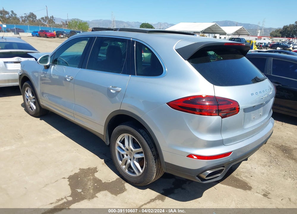 2016 PORSCHE CAYENNE VIN: WP1AA2A26GKA13183