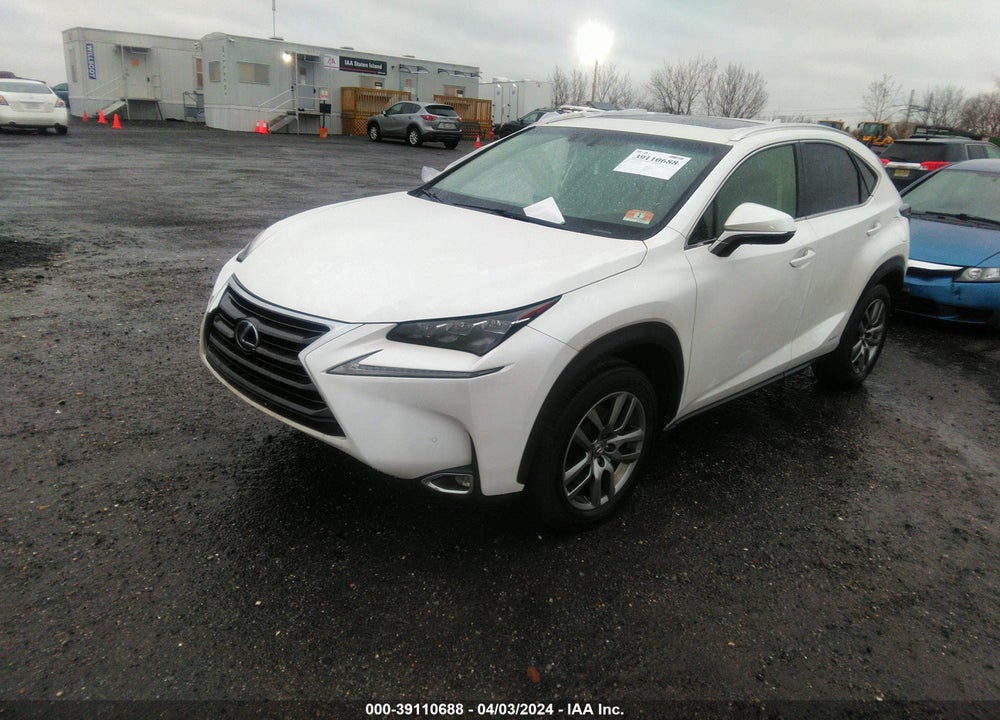2015 LEXUS NX 300H VIN: JTJBJRBZ8F2019217