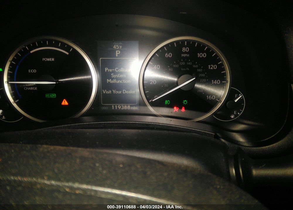 2015 LEXUS NX 300H VIN: JTJBJRBZ8F2019217