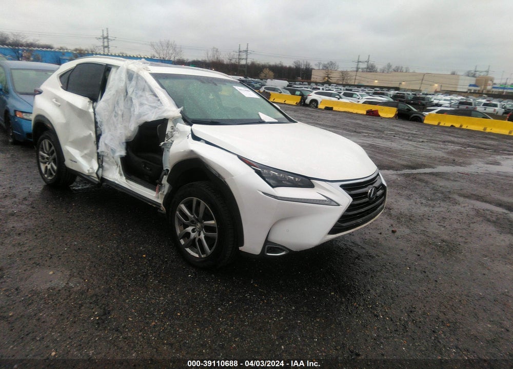 2015 LEXUS NX 300H VIN: JTJBJRBZ8F2019217