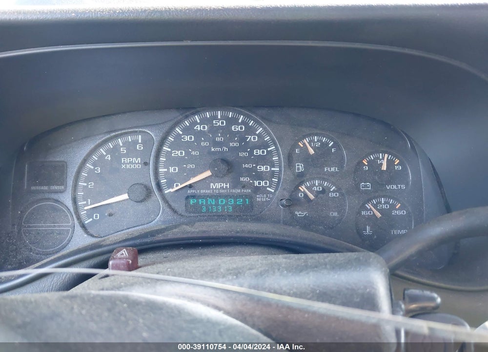 2002 CHEVROLET SILVERADO 1500 LS VIN: 2GCEC19T621274407