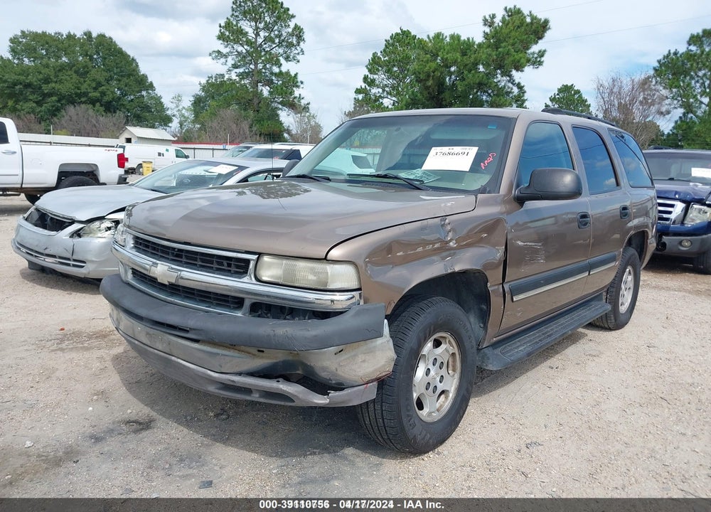 2004 CHEVROLET TAHOE LS VIN: 1GNEC13V14R305106