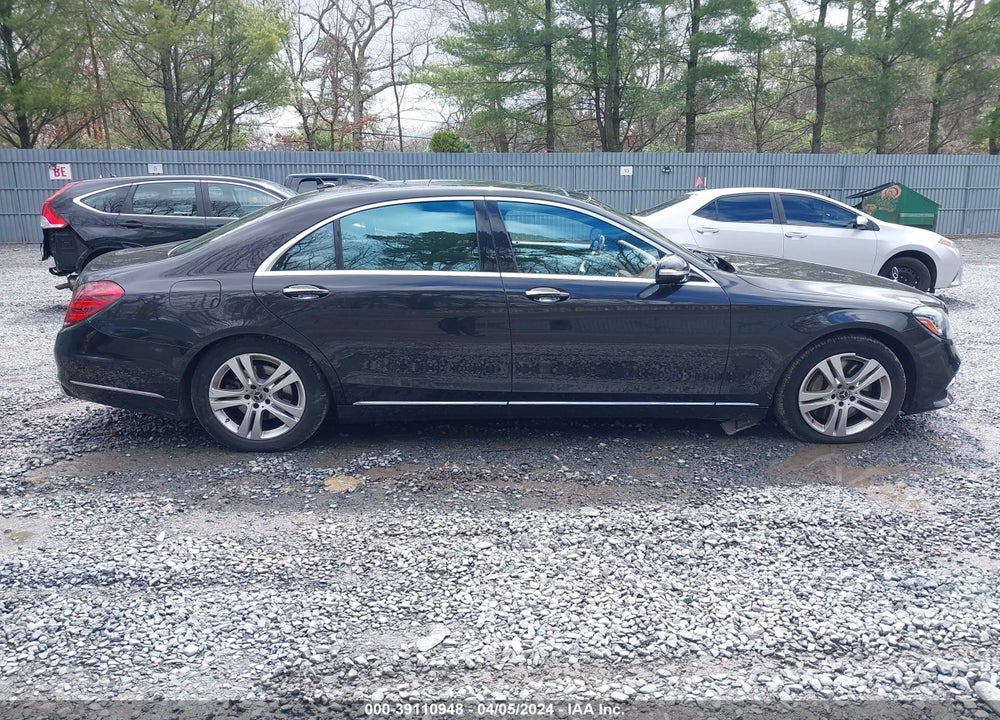2018 MERCEDES-BENZ S 450 4MATIC VIN: WDDUG6EB3JA364392