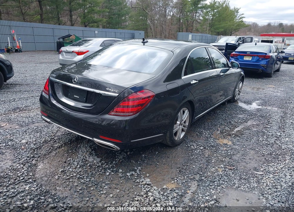 2018 MERCEDES-BENZ S 450 4MATIC VIN: WDDUG6EB3JA364392