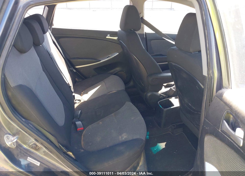 2013 HYUNDAI ACCENT GS VIN: KMHCT5AE1DU100758