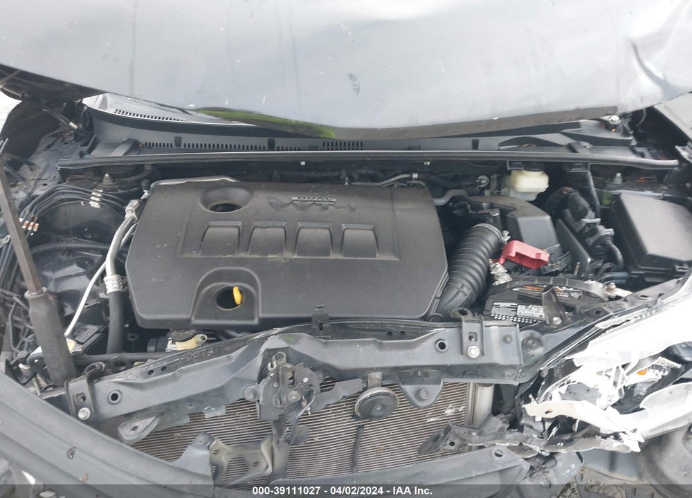 2016 TOYOTA COROLLA L VIN: 2T1BURHE7GC609927