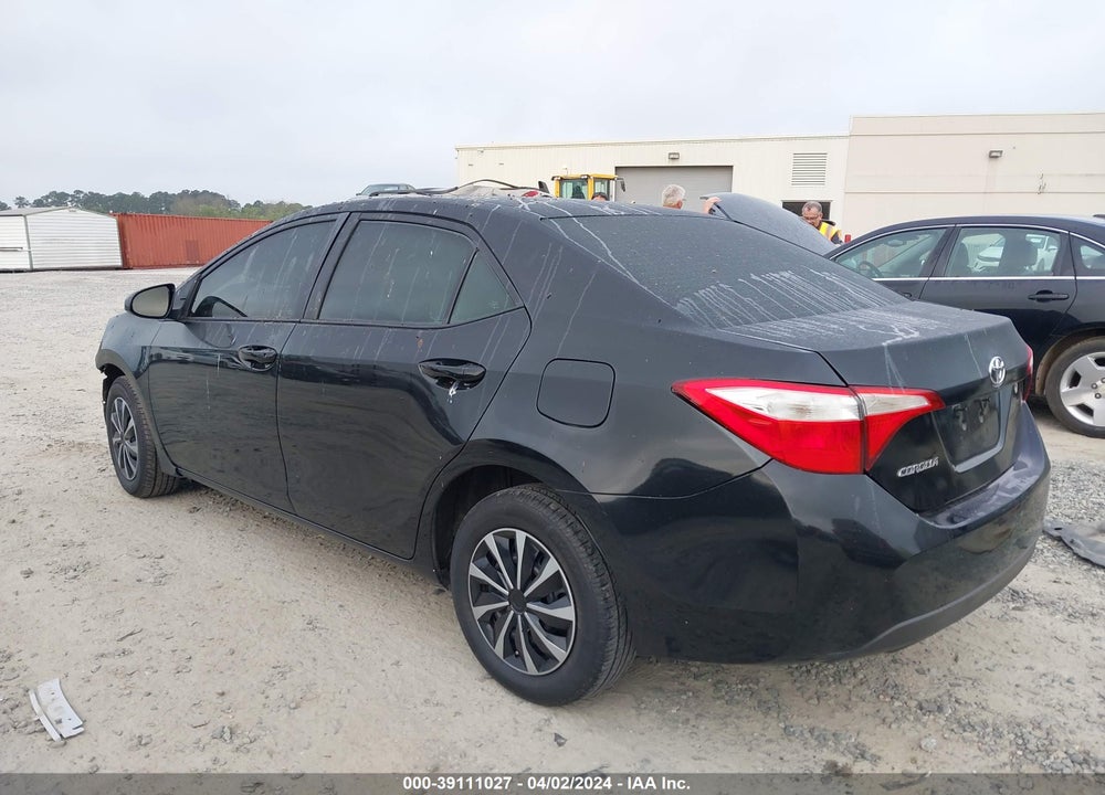 2016 TOYOTA COROLLA L VIN: 2T1BURHE7GC609927