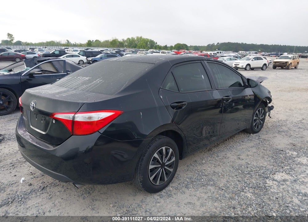 2016 TOYOTA COROLLA L VIN: 2T1BURHE7GC609927