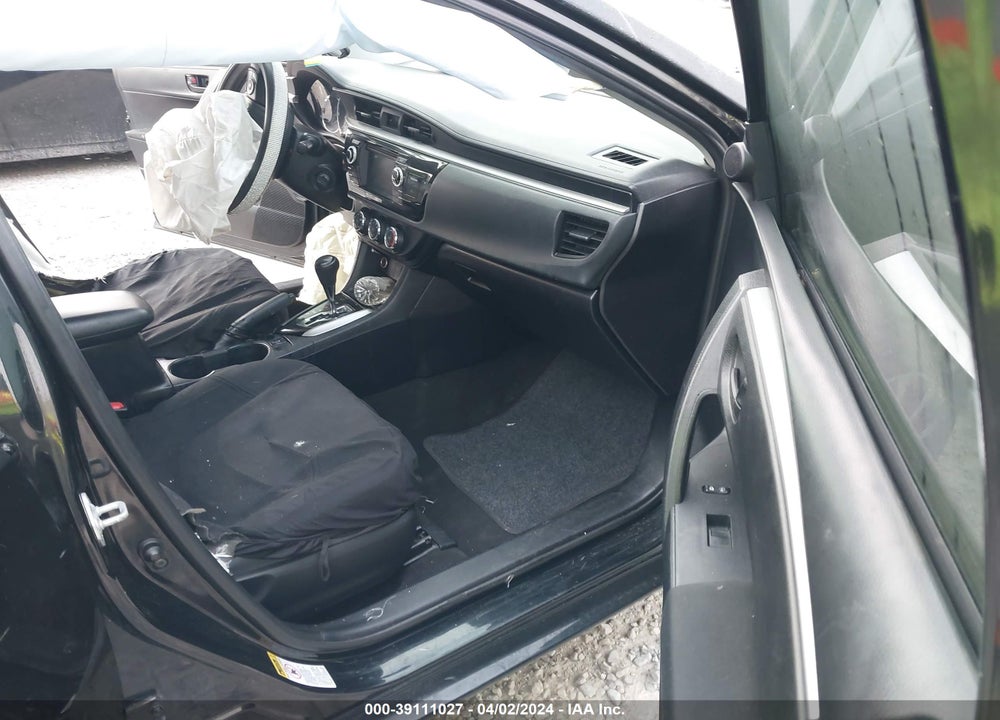 2016 TOYOTA COROLLA L VIN: 2T1BURHE7GC609927
