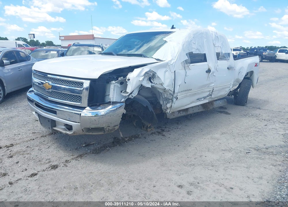 2012 CHEVROLET SILVERADO 1500 LT VIN: 1GCPKSE70CF135782