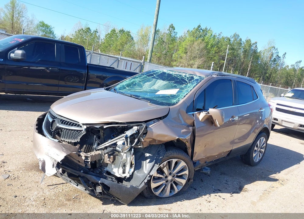 2019 BUICK ENCORE FWD PREFERRED VIN: KL4CJASB5KB890530