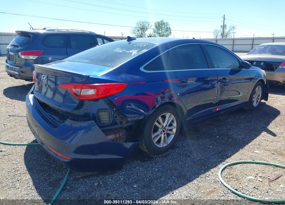 2016 HYUNDAI SONATA SE VIN: 5NPE24AF3GH266359