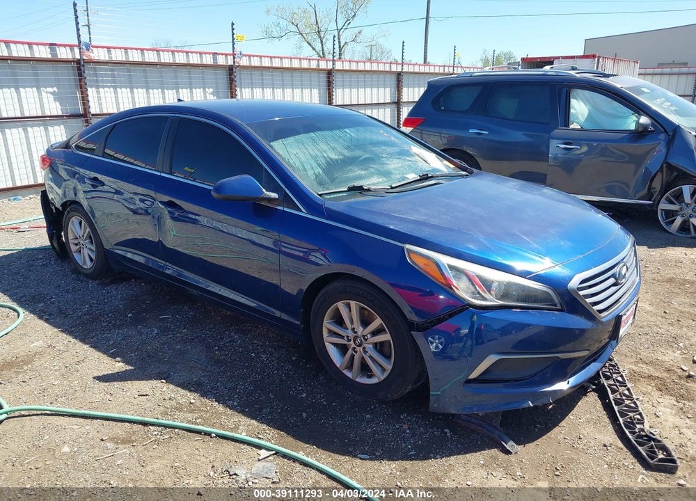 2016 HYUNDAI SONATA SE VIN: 5NPE24AF3GH266359