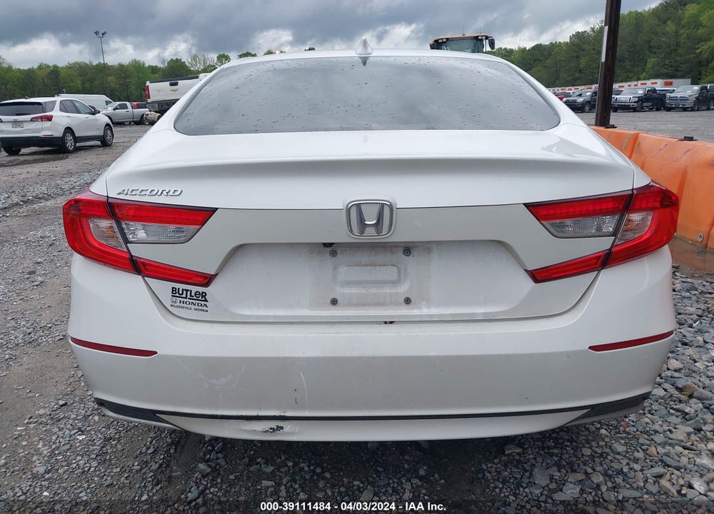 2021 HONDA ACCORD VIN: 1HGCV1F16MA120391